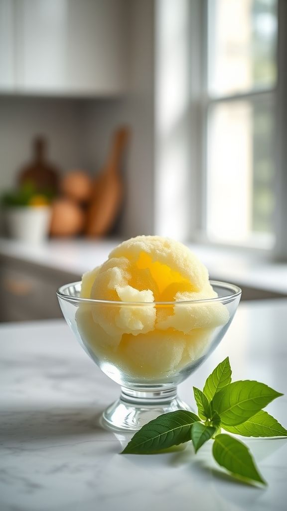 Sorbet citron basilic : recette originale et rafraîchissante 5 sorbet citron basilic novascope