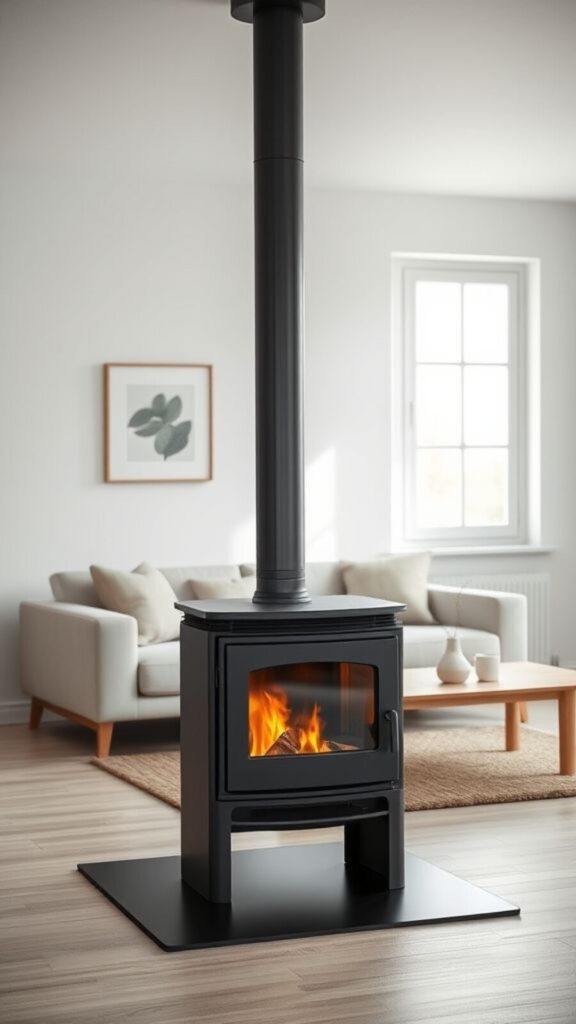 Poêle scandinave : inconvénients à connaître 2 Poêle scandinave : inconvénients à connaître